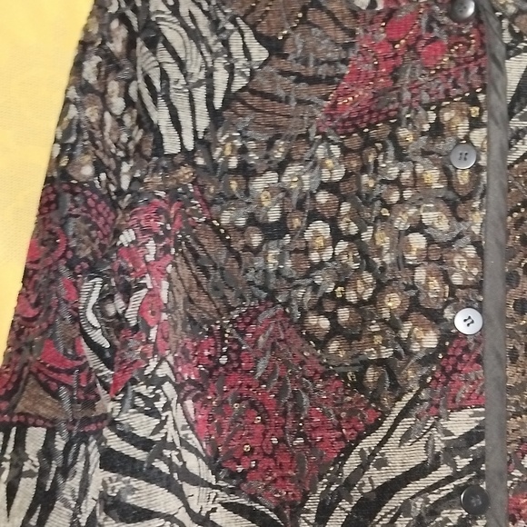 Analogy reversible vintage designer women's jacket - Picture 3 of 13